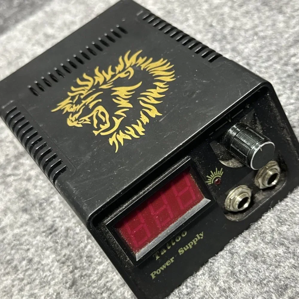Tattoo Power Supply‎ Digital LCD Display for Tattooing Machine No Power Cord